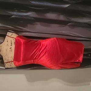 Women's Sexy Red Dress Spaghetti Straps. SZ-SMALL. BETTER BE